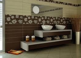 Colorful and decorative bathroom ceramic tiles