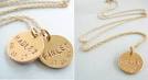 Gold Birthdate Necklace | Kid Crave