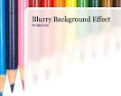 Blurry Background Effect CSS