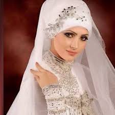 Muslim Hijab Wedding Veil 2015 New Top Quality Beauiful Beaded One ...