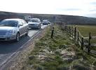 Not the best of road conditions for cycling. - via Daymix