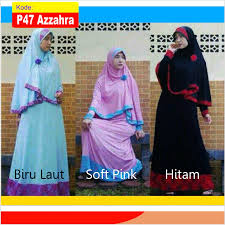 Baju Muslim Wanita Terbaru P47 Baju Muslim Terbaru Harga Murah ...