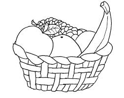 Image result for baskets coloring page