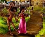 CC  Mowgli and the Girl by  mistytang on deviantART