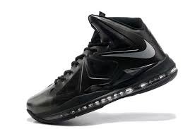 Air Max Lebron 10 X Carbon Black Basketball Shoes_02.jpg