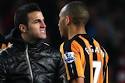 Fabregas cesc craig fagan argument | In The Stands