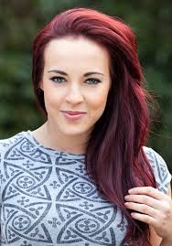 Stephanie Davis as she was with red hair (Picture: Lime Pictures). It&#39;s all change for Hollyoaks star Stephanie Davis, who has given fans a preview of her ... - soaps-hollyoaks-stephanie-davis-sinead-o-connor