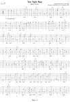 Too Tight Rag, Merle Travis - guitar tab @ GuitarNick.com - Free ...