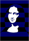 "Mona in Stripes"