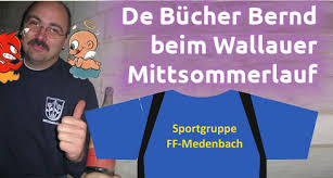 22.06.2012: Bernd Bücher beim Mittsommerlauf in Wallau