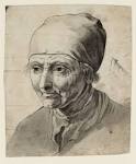 Joseph Highmore, 'Head of an Old Woman' date not known - T04204_10