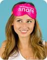 I am a woman, hear me snore! Sleep Mask
