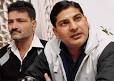 Councillors Vikas Chaudhary and Sunil Talwar at a press conference organised ... - chd11