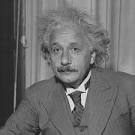 A.E.: Albert Einstein.