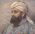Coloured-in photo portrait of Khwaja Kamal-ud-Din - kh-col300