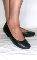 NEW WOMENS COMFY BLACK FLAT WORK SHOES ALL SIZES | eBay
