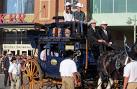 Express Clydesdales Escort Prince William, Kate Middleton to