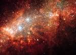 APOD: 2004 February 5 - NGC 1569: Starburst in a Small Galaxy