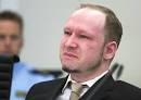 Anders Breivik à son procès,