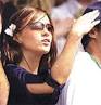 Patrick Rafter's girlfriend Lara Feltham watches Rafter during his men's ... - sp2