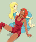 キャナリー・ドネット/太陽の牙ダグラム（声優：山田栄子）