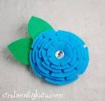 Felt Flower Tutorial — Creations by Kara