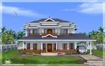 Luxury 5 bedroom Kerala style home design - Kerala home design and ...