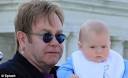 with son Zachary in Venice