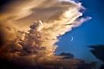 APOD: 2013 May 12 - Clouds, Birds, Moon, Venus