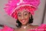 Zaria Pinda in her Easter Bonnet attire “Flumes in Bloom” in the 10 - 12
