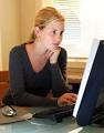 girl computer
