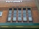 Window Detail - The Futurist. Nice art-deco iron decoration. - via Daymix