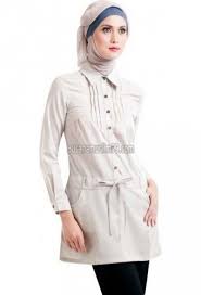 MODEL BAJU KERJA WANITA MUSLIM TERBARU 2015 ELEGAN, MODIS, SIMPLE ...