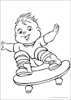 Simon from Alvin and the Chipmunks color page