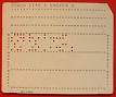 column punched card format