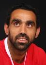 Adam Goodes poses after a