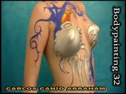 Airbrush Body Painting Design