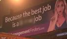 Dating website targets unemployed Chicago with billboard