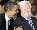 Edward Kennedy shares a