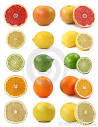 Stock Photo: Citrus fruits