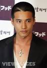 Picture of Won Bin buzz cut.