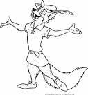Fox coloring page