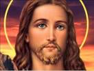 Jesus Face With Blue Eyes Picture With Halo | TOHH Jesus Pictures