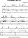 Queen - BOHEMIAN RHAPSODY Sheet Music (Digital Download)