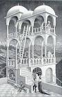 Escher's "Belvedere" in LEGO