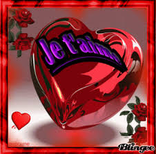 Je t aime en blingee