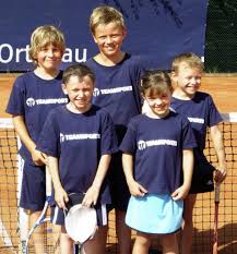 Auf die Jugend – Jean-Luc Gassmann, Lukas Kopp, Johannes Mietz, Sina Andlauer und Lion Weber (von links) – setzt der TC Ettenheim. Foto: ARCHIVFOTO: BZ - 42659147