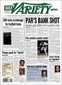 Daily variety front page