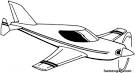 Fly coloring page