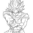 Dragon Ball Z coloring page
